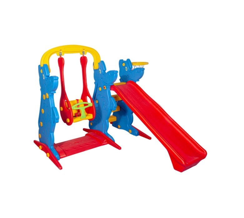  Bahçe İçin Kaydıraklı Salıncak görseli